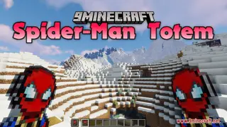 Spider-Man Totem Resource Pack (1.21.1, 1.20.1) – Texture Pack