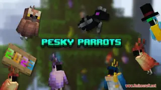 Pesky Parrots Resource Pack (1.21.1, 1.20.1) – Texture Pack