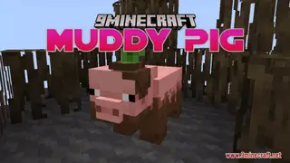 Muddy Pig Resource Pack (1.21.1, 1.20.1) – Texture Pack