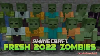 Fresh 2022 Zombies Resource Pack (1.21.1, 1.20.1) – Texture Pack