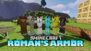 Roman's Armor Resource Pack (1.21.1, 1.20.1) – Texture Pack