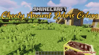 Cheaty Ancient Debris Colors Resource Pack (1.21.1, 1.20.1) – Texture Pack