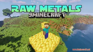 Raw Metals Resource Pack (1.21.1, 1.20.1) – Texture Pack