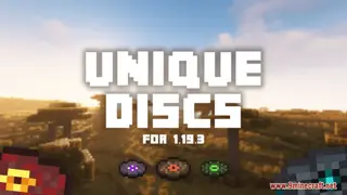 Unique Discs Resource Pack (1.21.1, 1.20.1) – Texture Pack