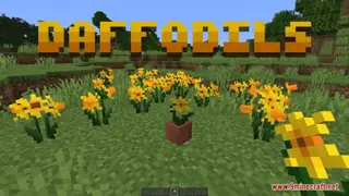 Daffodils Resource Pack (1.21.1, 1.20.1) – Texture Pack