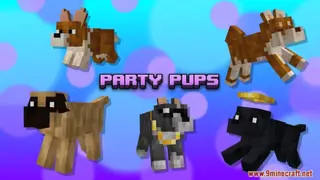 Party Pups Resource Pack (1.21.1, 1.20.1) – Texture Pack