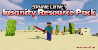 Insanity Resource Pack (1.21.1, 1.20.1) – Texture Pack
