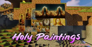 Holy Paintings Resource Pack (1.21.1, 1.20.1) – Texture Pack