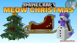 Meow Christmas Resource Pack (1.21.1, 1.20.1) – Texture Pack