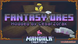 Fantasy Ores Modded Resource Pack (1.21.1, 1.20.1) – Texture Pack
