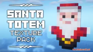 Santa Totem Resource Pack (1.21.1, 1.20.1) – Texture Pack