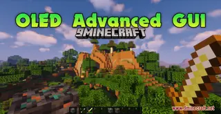 OLED Advanced GUI Resource Pack (1.21.1, 1.20.1) – Texture Pack