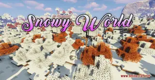 Snowy World Resource Pack (1.21.1, 1.20.1) – Texture Pack