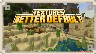 Better Default Textures Resource Pack (1.21.1, 1.20.1) – Texture Pack