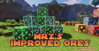 MrZ's Improved Ores Resource Pack (1.21.1, 1.20.1) – Texture Pack