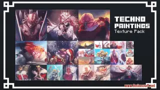 Technoblade Paintings Resource Pack (1.21.1, 1.20.1) – Texture Pack