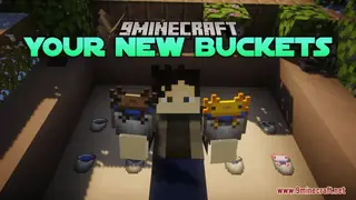 Your New Buckets Resource Pack (1.21.1, 1.20.1) – Texture Pack