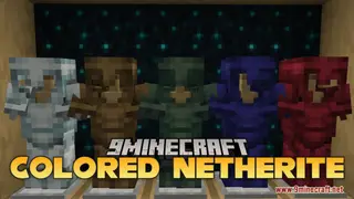 Colored Netherite Resource Pack (1.21.1, 1.20.1) – Texture Pack