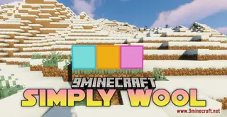 Simply Wool Resource Pack (1.21.1, 1.20.1) – Texture Pack