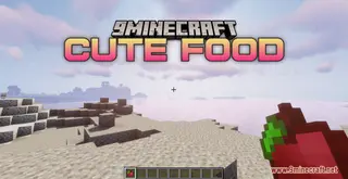 Cute Food Resource Pack (1.21.1, 1.20.1) – Texture Pack