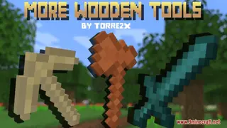 More Wooden Tools Resource Pack (1.21.1, 1.20.1) – Texture Pack