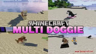 Multi Doggie Resource Pack (1.21.1, 1.20.1) – Texture Pack