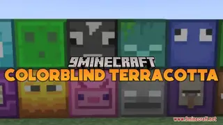 Colorblind Terracotta Resource Pack (1.21.1, 1.20.1) – Texture Pack