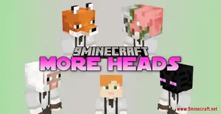 More Heads Resource Pack (1.21.1, 1.20.1) – Texture Pack