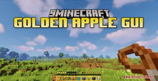 Golden Apple GUI Resource Pack (1.21.1, 1.20.1) – Texture Pack