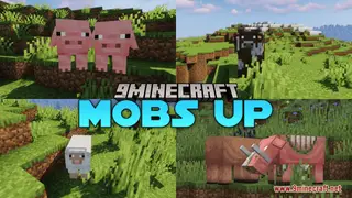 Mobs Up Resource Pack (1.21.1, 1.20.1) – Texture Pack