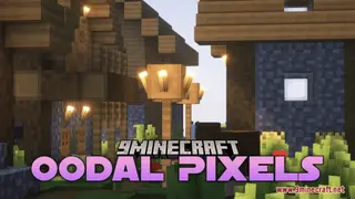 Oodal Pixels Resource Pack (1.21.1, 1.20.1) – Texture Pack
