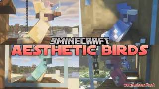 Aesthetic Birds Resource Pack (1.21.1, 1.20.1) – Texture Pack