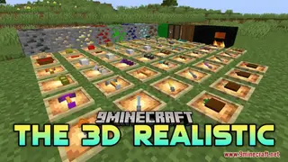 The 3D Realistic Resource Pack (1.21.1, 1.20.1) – Texture Pack