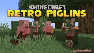Retro Piglins Resource Pack (1.21.1, 1.20.1) – Texture Pack