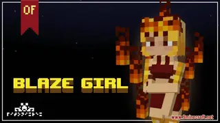 Blaze Girl Resource Pack (1.21.1, 1.20.1) – Texture Pack