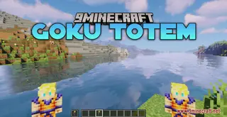 Goku Totem Resource Pack (1.21.1, 1.20.1) – Texture Pack