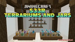S33R Terrariums and Jars Resource Pack (1.21.1, 1.20.1) – Texture Pack