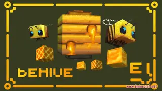 Better BeeHive 3D Resource Pack (1.21.1, 1.20.1) – Texture Pack
