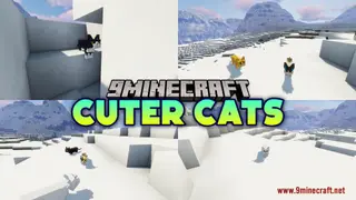 Cuter Cats Resource Pack (1.21.1, 1.20.1) – Texture Pack