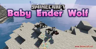Baby Ender Wolf Resource Pack (1.21.1, 1.20.1) – Texture Pack