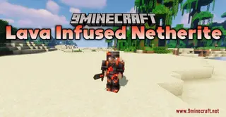 Lava Infused Netherite Resource Pack (1.21.1, 1.20.1) – Texture Pack