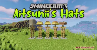 Aitsunii's Hats Resource Pack (1.21.1, 1.20.1) – Texture Pack