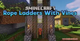 Rope Ladders With Vines Resource Pack (1.21.1, 1.20.1) – Texture Pack