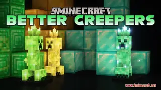 Better Creepers Resource Pack (1.21.1, 1.20.1) – Texture Pack