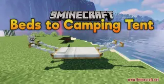 Beds To Camping Tent Resource Pack (1.21.1, 1.20.1) – Texture Pack