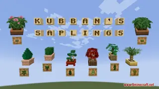 Kubban's Saplings Resource Pack (1.21.1, 1.20.1) – Texture Pack