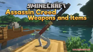 Assassin Creed Weapons And Items Resource Pack (1.21.1, 1.20.1) – Texture Pack