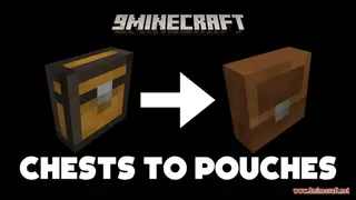 Chests to Pouches Resource Pack (1.21.1, 1.20.1) – Texture Pack