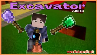 Excavators Addon (1.19) – MCPE/Bedrock Mod