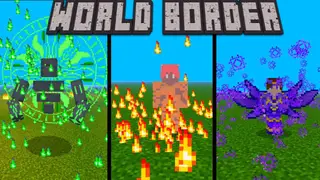 The Poetry Of Winter Addon (1.19) – World Border Mod MCPE/Bedrock